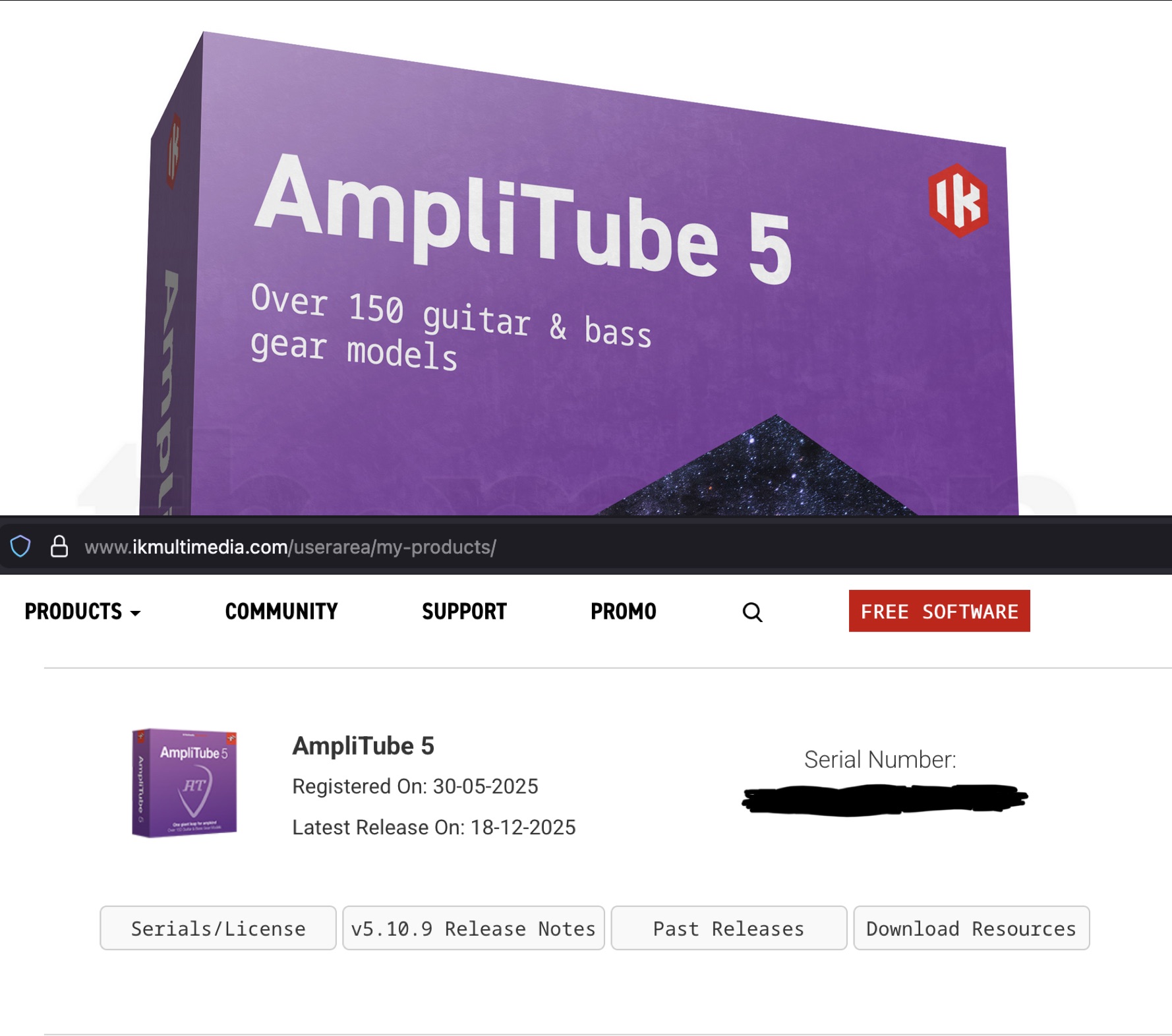 IK Multimedia IK Multimedia AmpliTube 5 (Standard) – Transfer Fe